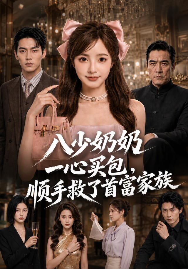 八少奶奶一心买包顺手救了首富家族-动漫合集海报