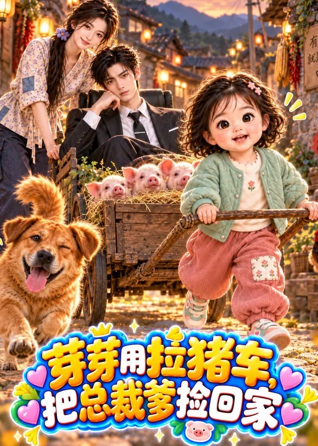 芽芽用拉猪车把总裁爹捡回家-动漫合集海报