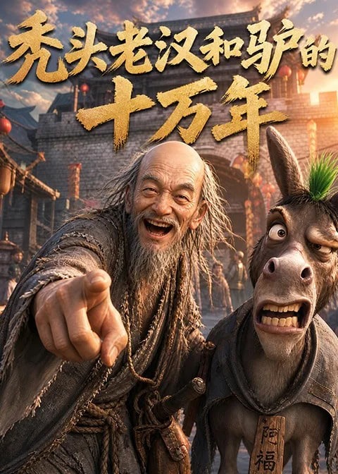秃头老汉和驴的十万年-动漫合集海报