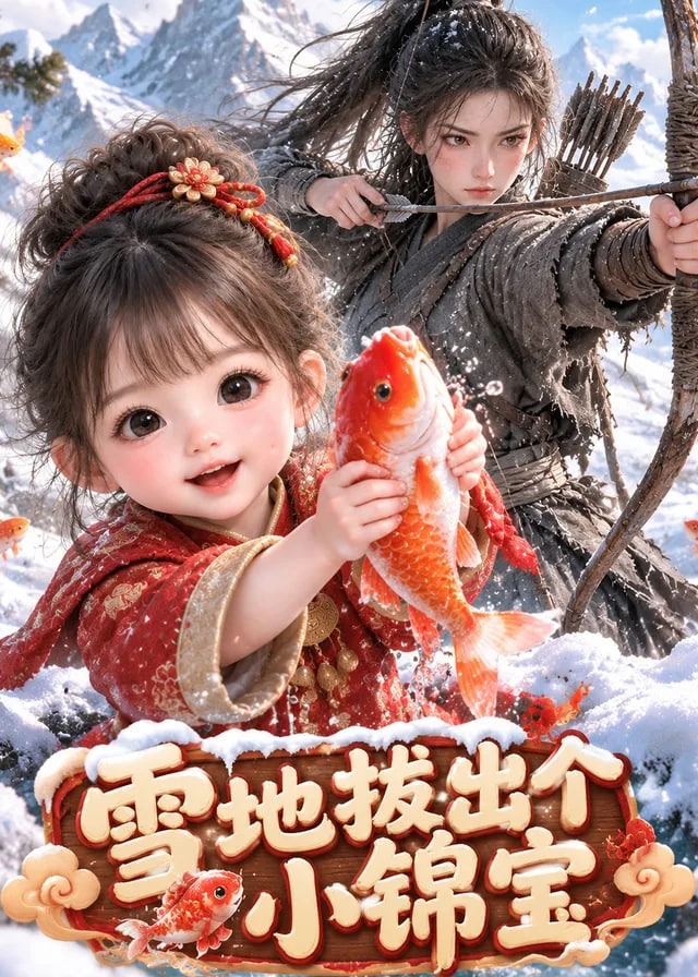 雪地拔出个小锦宝-动漫合集海报
