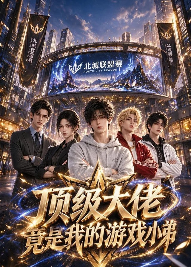 顶级大佬竟是我的游戏小弟-动漫合集海报
