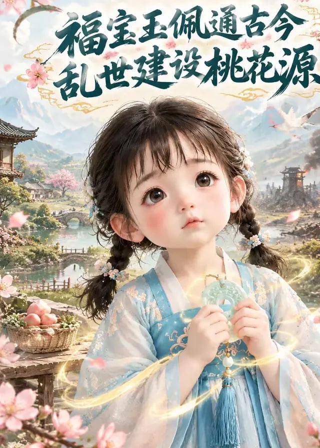 福宝玉佩通古今乱世建设桃花源-动漫合集海报