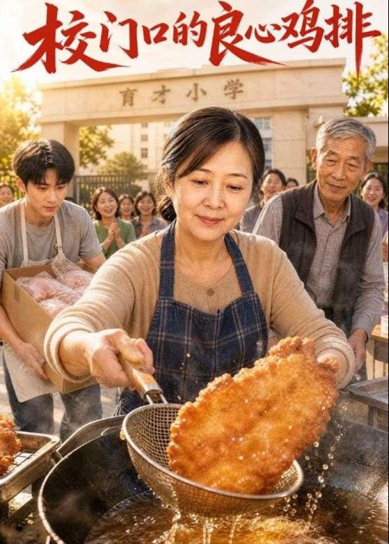 校门口的良心鸡排-动漫合集海报