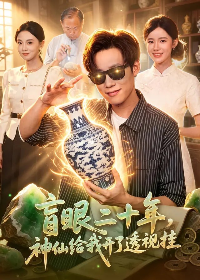 盲眼二十年神仙给我开了透视挂-动漫合集海报