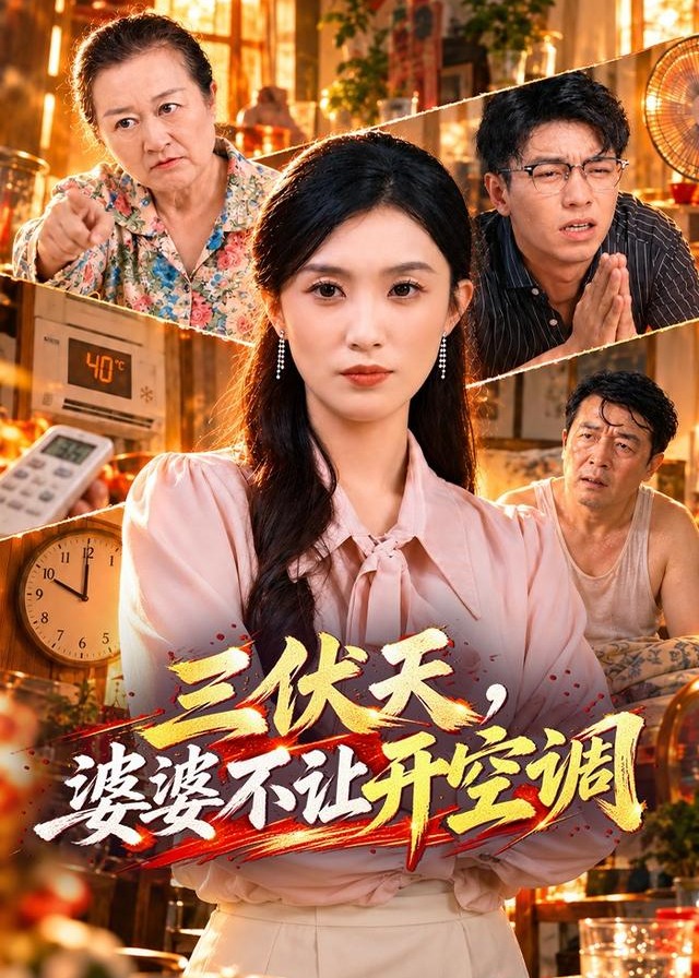 三伏天婆婆不让开空调-家庭情感海报