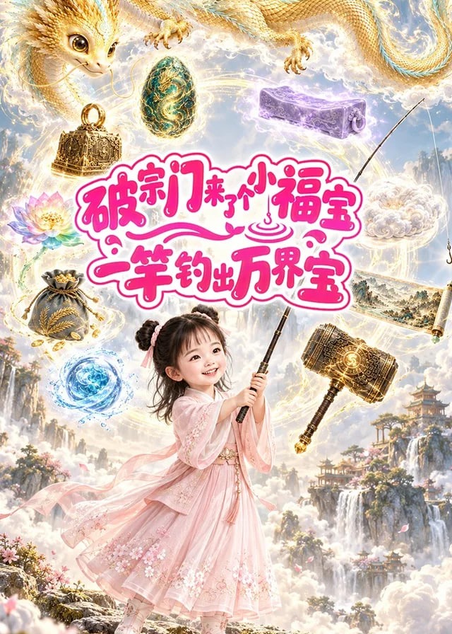 破宗门来了个小福宝一竿钓出万界宝-动漫合集海报