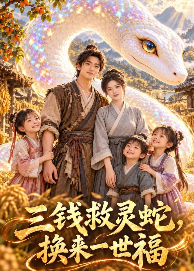 三钱救灵蛇换来一世福-动漫合集海报