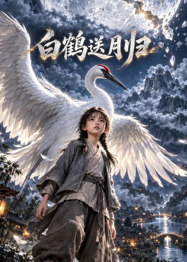 白鹤送月归-动漫合集
