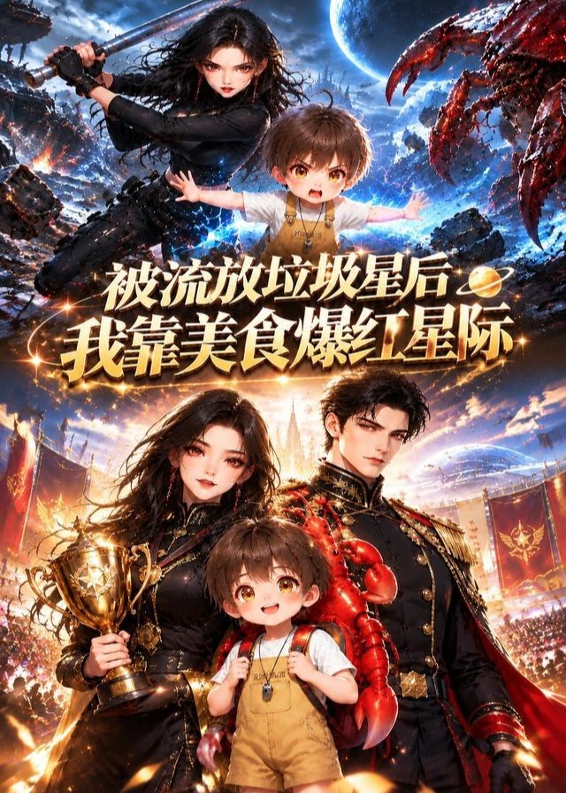 被流放垃圾星后我靠美食爆红星际-动漫合集海报