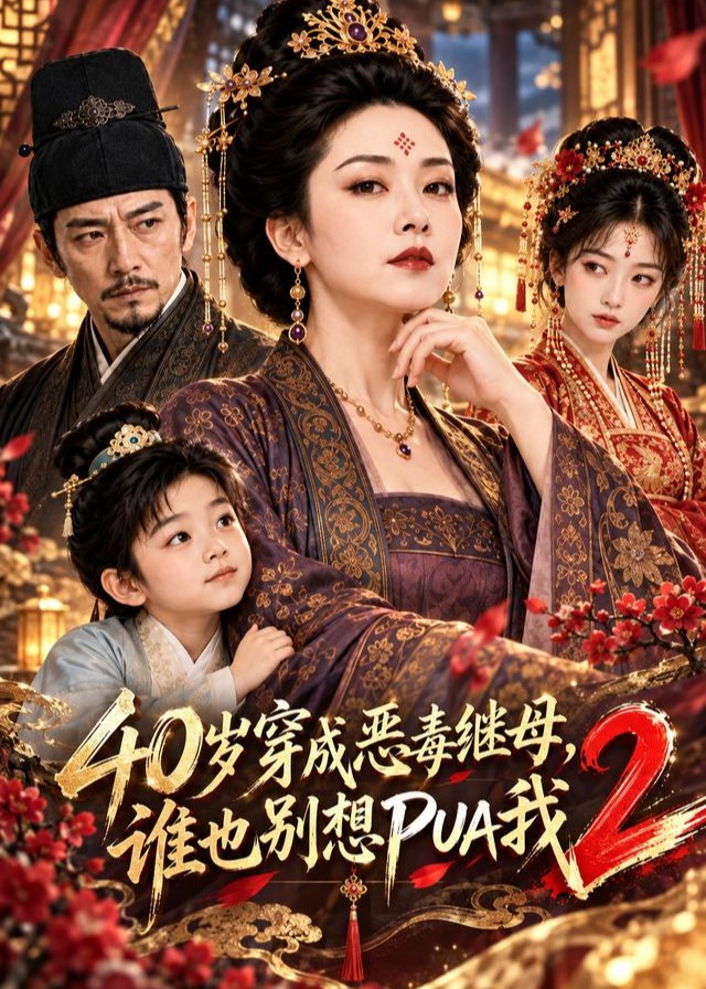 40岁穿成恶毒继母谁也别想PUA我2-动漫合集海报
