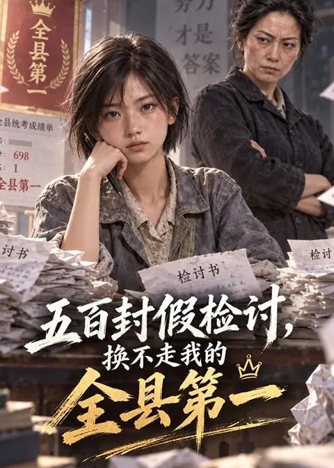 五百封假检讨换不走我的全县第一-动漫合集海报