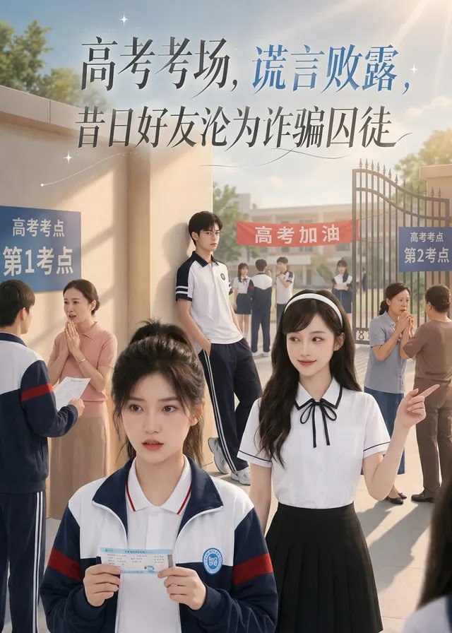 高考考场谎言败露昔日好友沦为诈骗囚徒-动漫合集海报