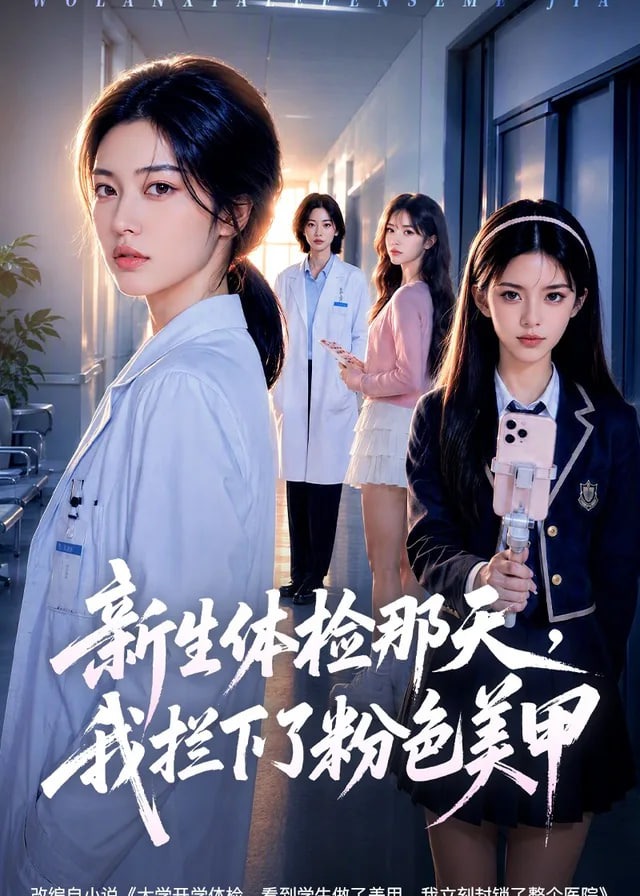 新生体检那天我拦下了粉色美甲-动漫合集海报