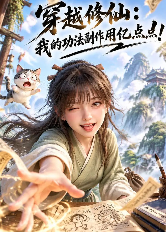 穿越修仙我的功法副作用亿点点-动漫合集海报