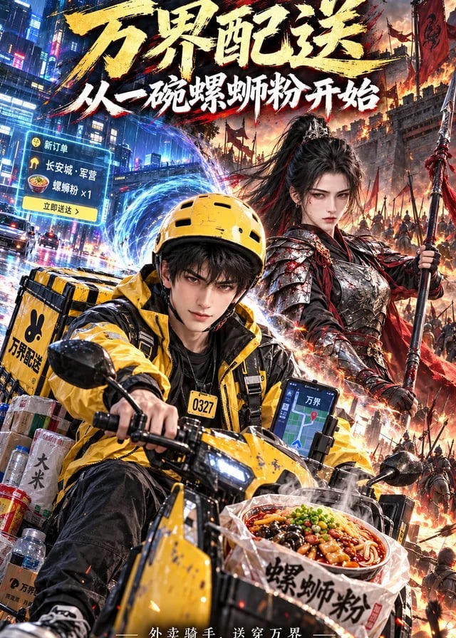 万界配送从一碗螺蛳粉开始-动漫合集海报