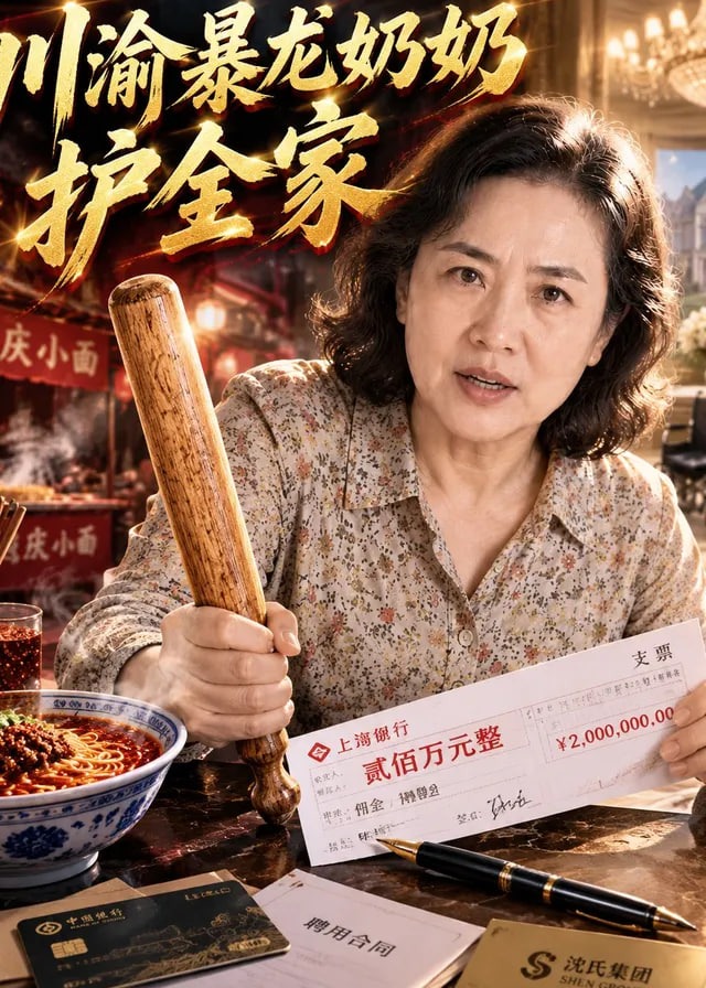 川渝暴龙奶奶护全家-动漫合集