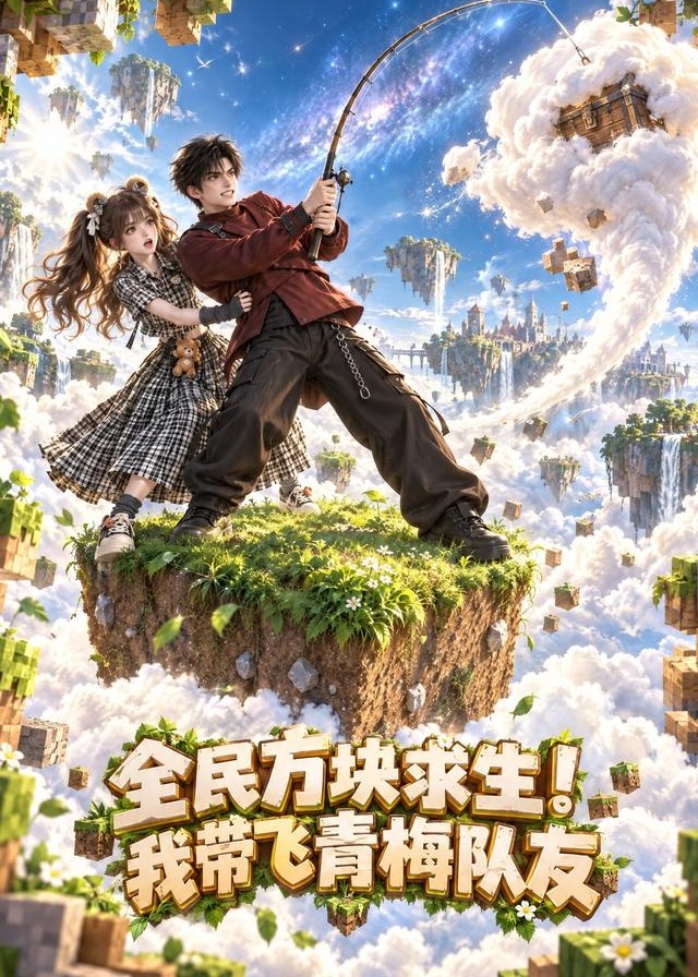 全民方块求生我带飞青梅队友-动漫合集