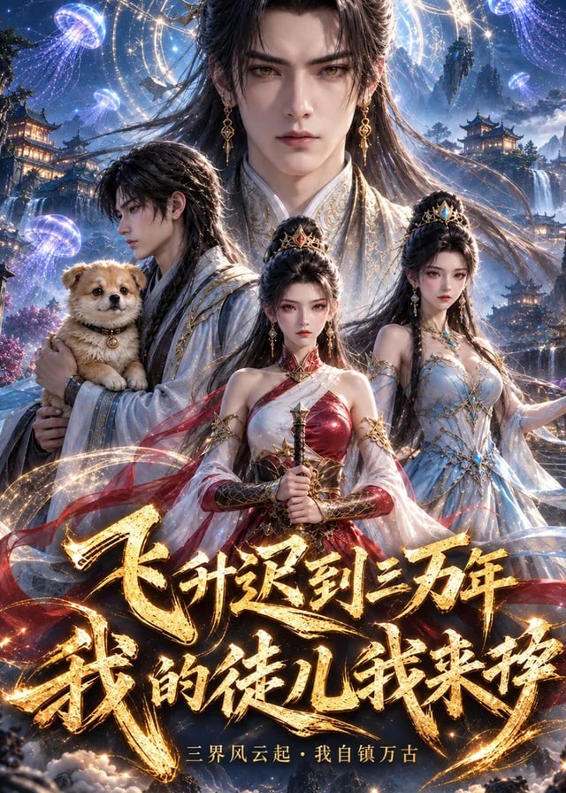 飞升迟到三万年我的徒儿我来护-动漫合集