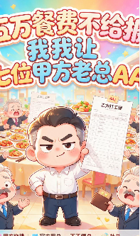 五万餐费不给报我让七位甲方老总AA-动漫合集