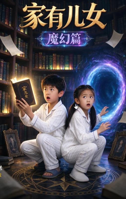 家有儿女魔幻篇-动漫合集海报