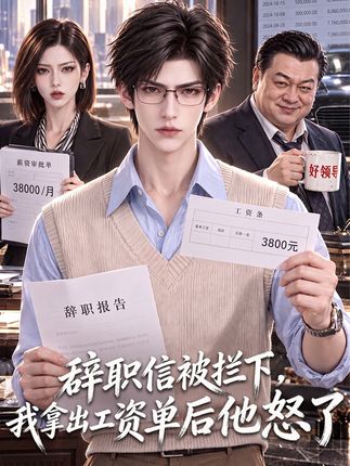辞职信被拦下我拿出工资单后她怒了-动漫合集