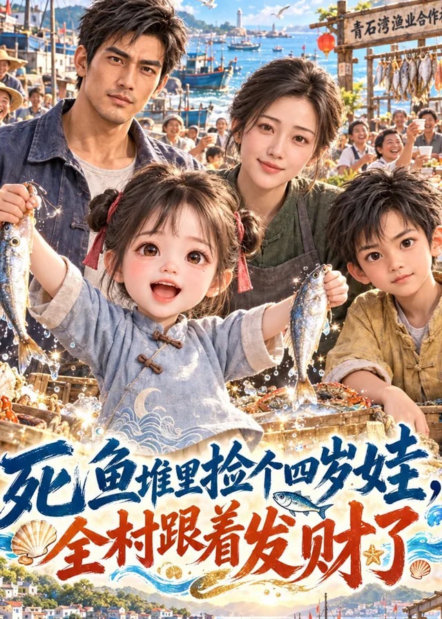 死鱼堆里捡个四岁娃全村跟着发财了-动漫合集