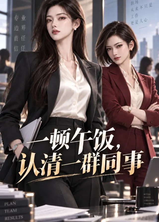 一顿午饭认清一群同事-动漫合集