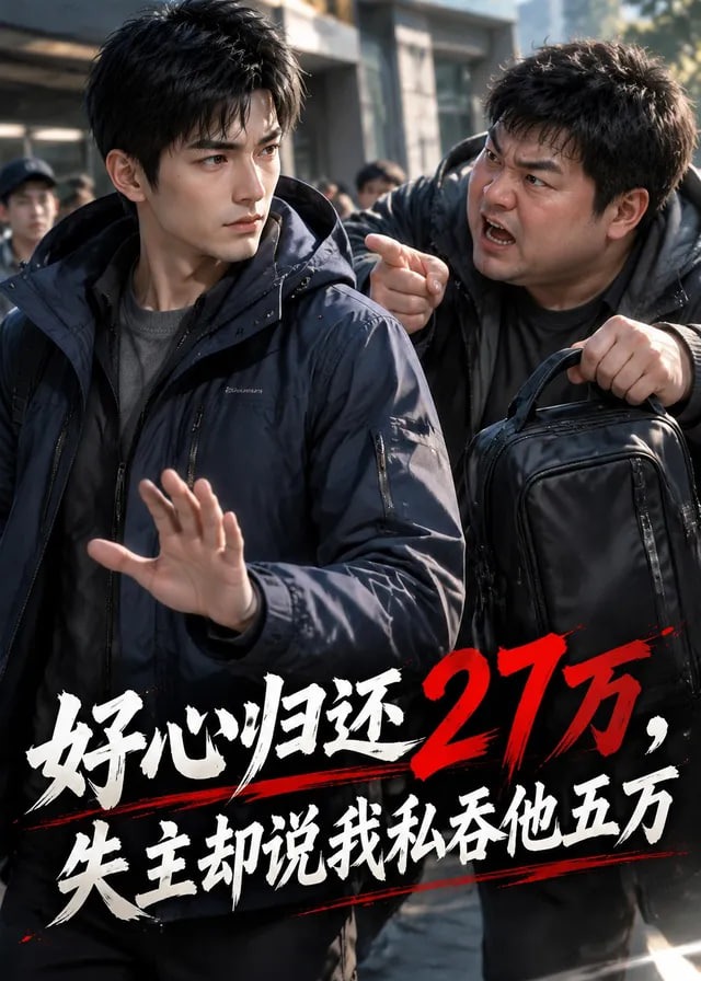 好心归还27万失主却说我私吞他五万-动漫合集