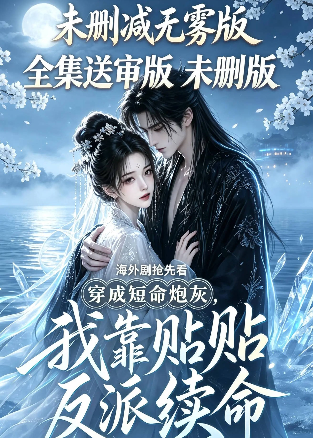 穿成短命炮灰我靠贴贴反派续命-动漫合集海报