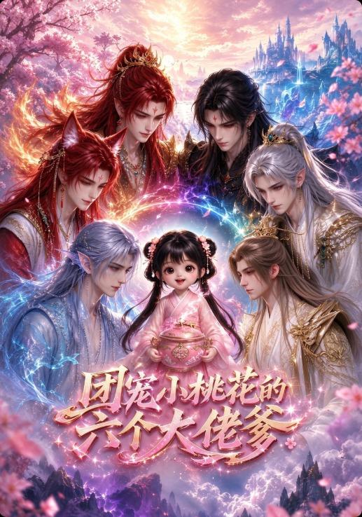 团宠小桃花的六个大佬爹-动漫合集海报