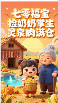 七零福宝捡奶奶掌生灵泉粮肉满仓-动漫合集海报