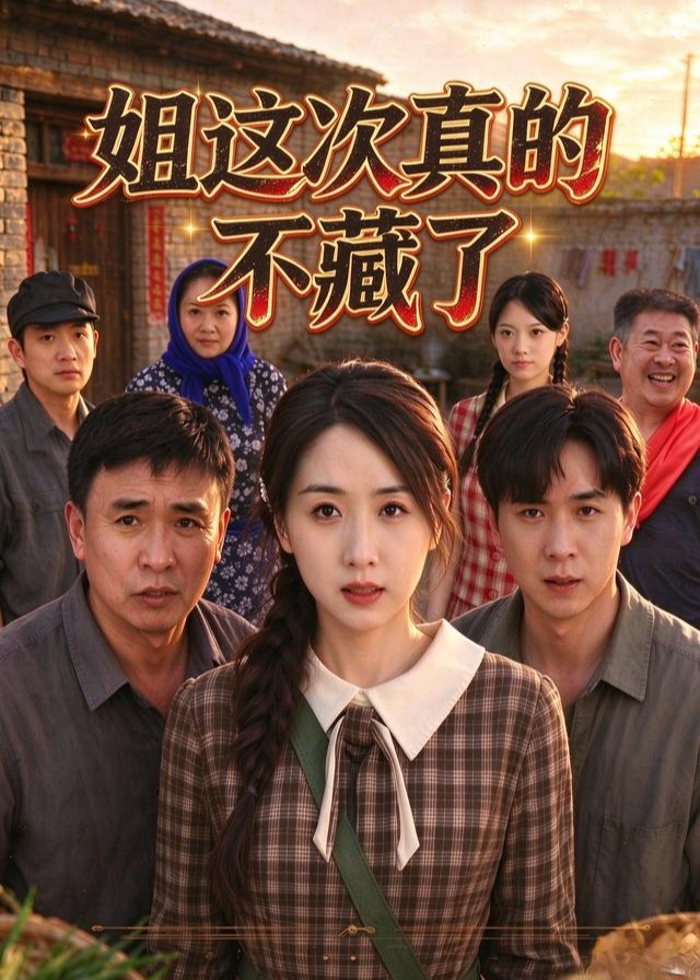 姐这次真的不藏了-女性成长海报