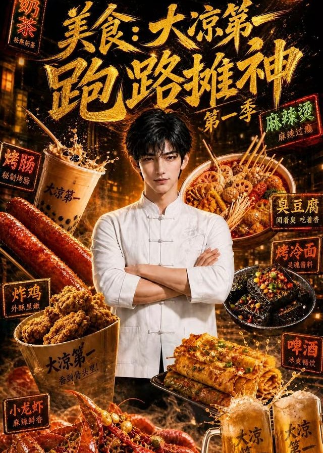 第一季美食大凉第一跑路摊神-动漫合集