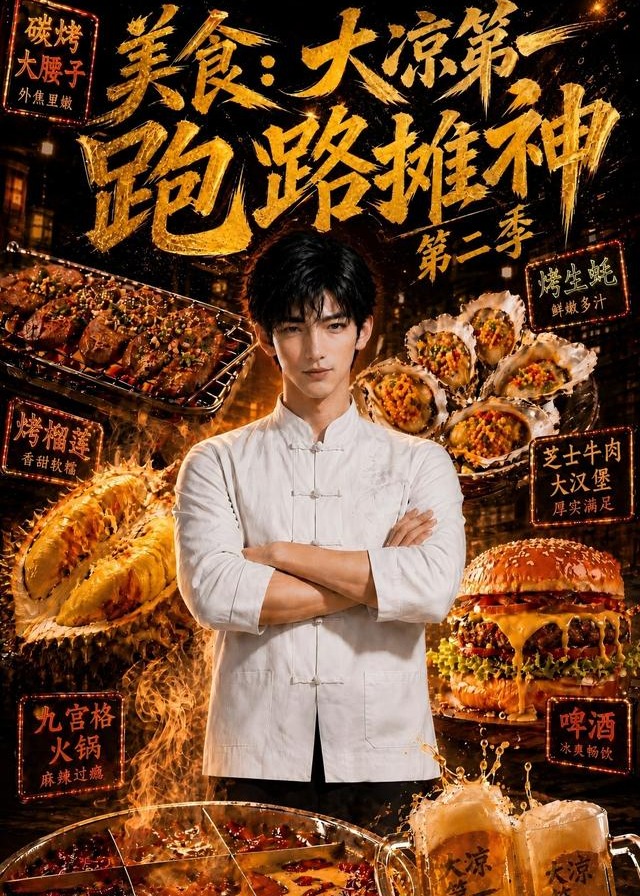 第二季美食大凉第一跑路摊神-动漫合集