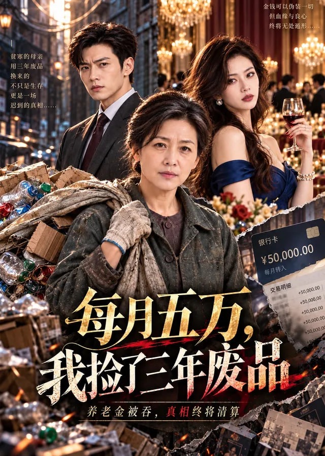 每月五万我捡了三年废品-动漫合集海报