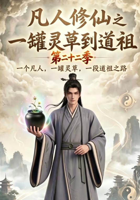 第二十二季凡人修仙之一罐灵草到道祖-动漫合集